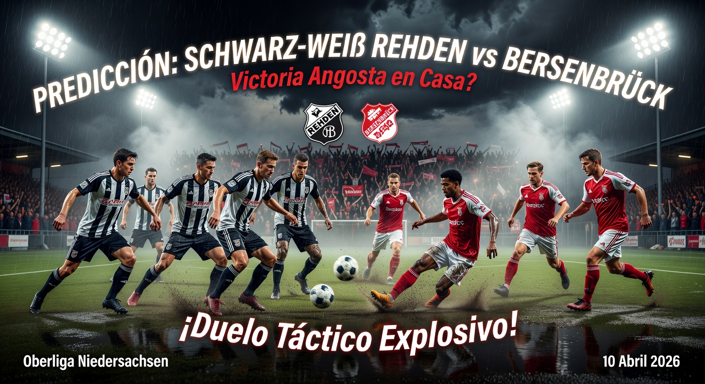 Schwarz-Weiß Rehden vs Bersenbrück Pronóstico / Prediction