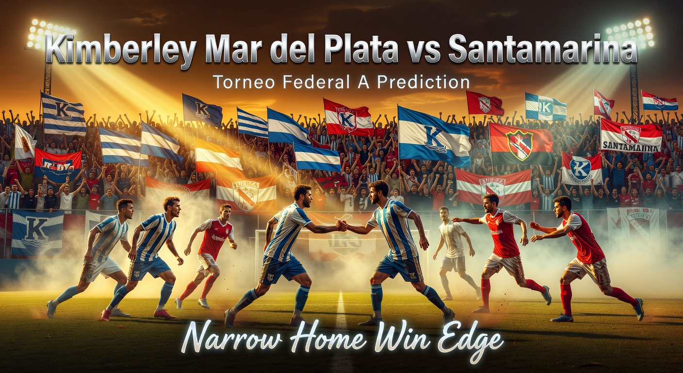 Kimberley Mar del Plata vs Santamarina Pronóstico / Prediction