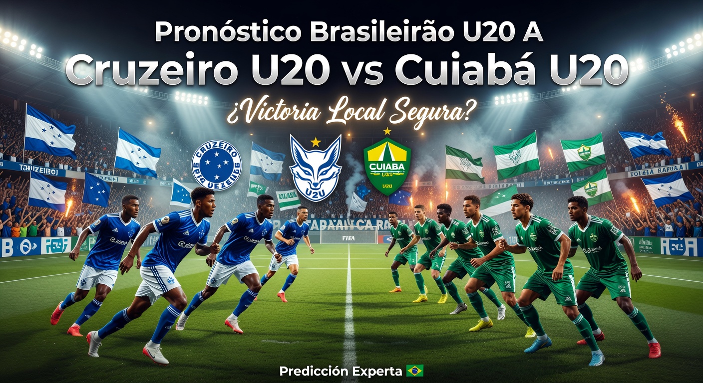 Cruzeiro U20 vs Cuiabá U20 Pronóstico / Prediction