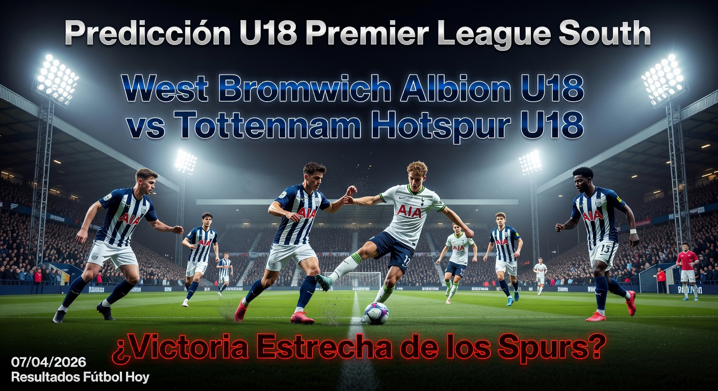 West Bromwich Albion U18 vs Tottenham Hotspur U18 Pronóstico / Prediction