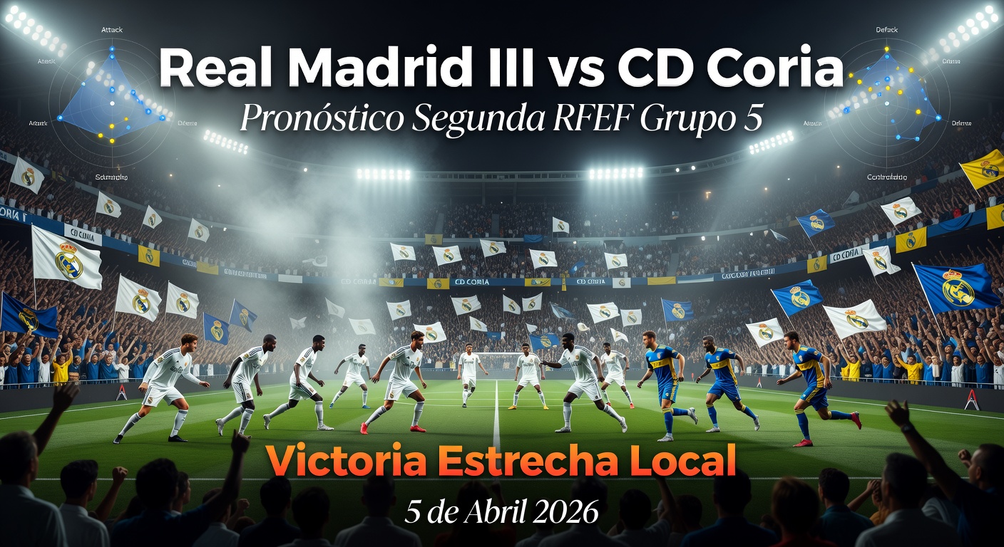 Real Madrid III vs CD Coria Pronóstico / Prediction