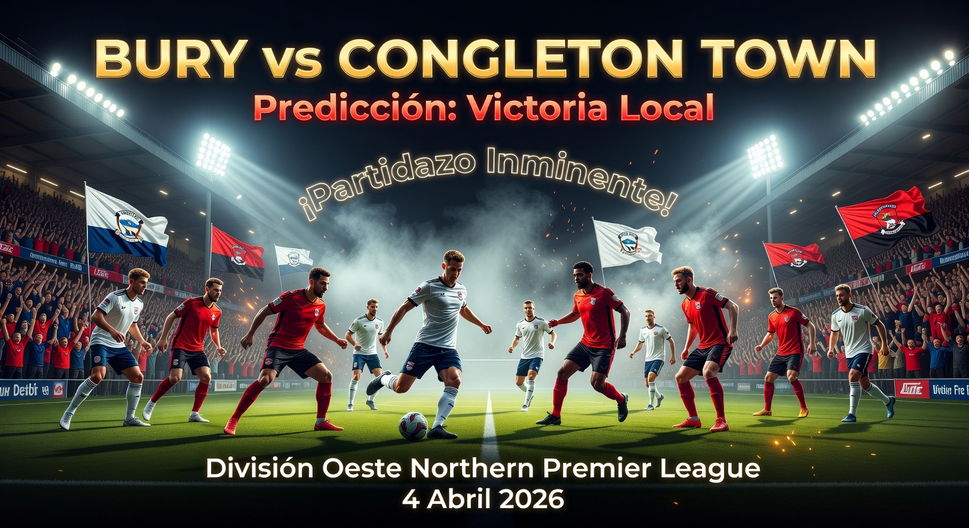 Bury vs Congleton Town Pronóstico / Prediction