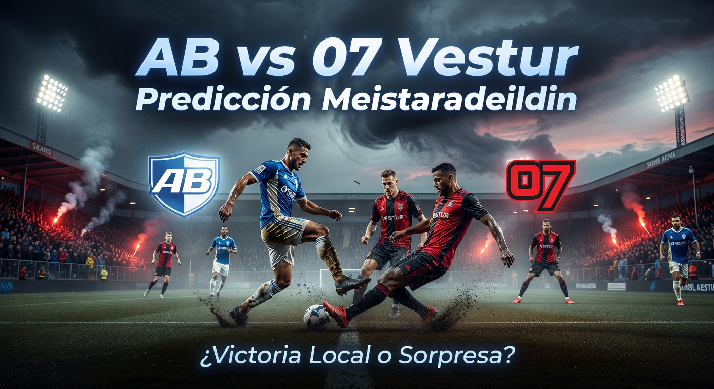 AB vs 07 Vestur Pronóstico / Prediction