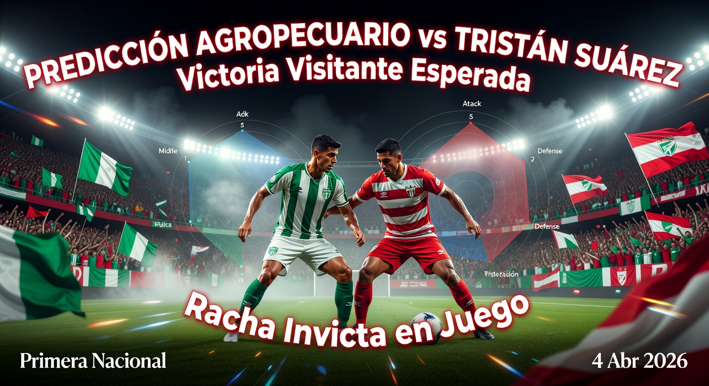 Agropecuario vs Tristan Suarez Pronóstico / Prediction