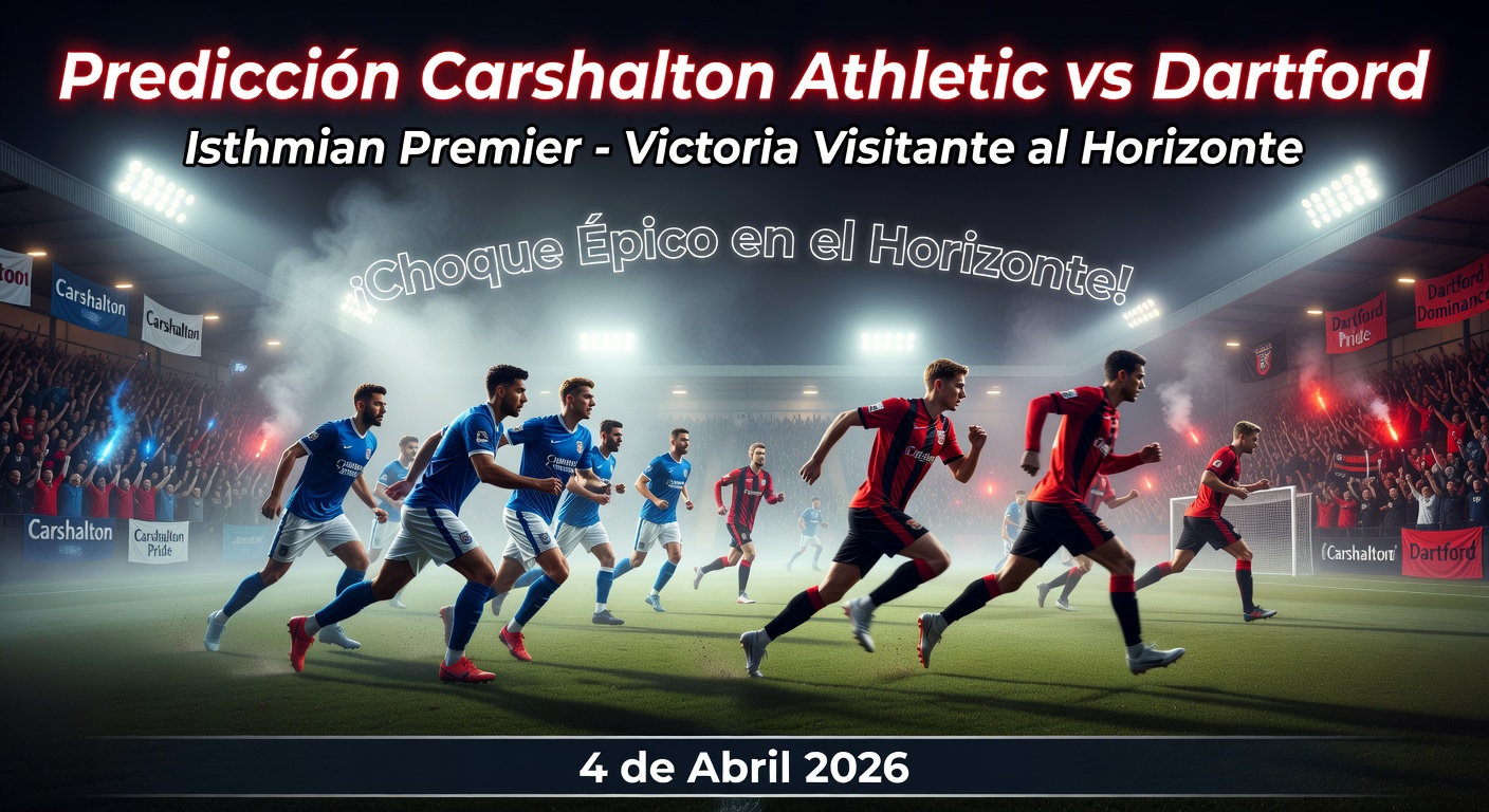 Carshalton Athletic vs Dartford Pronóstico / Prediction