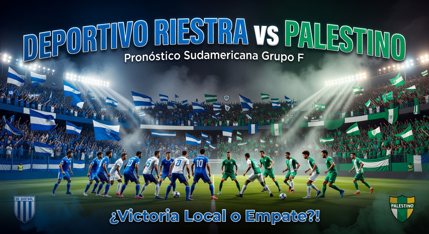 Deportivo Riestra vs Palestino Pronóstico / Prediction