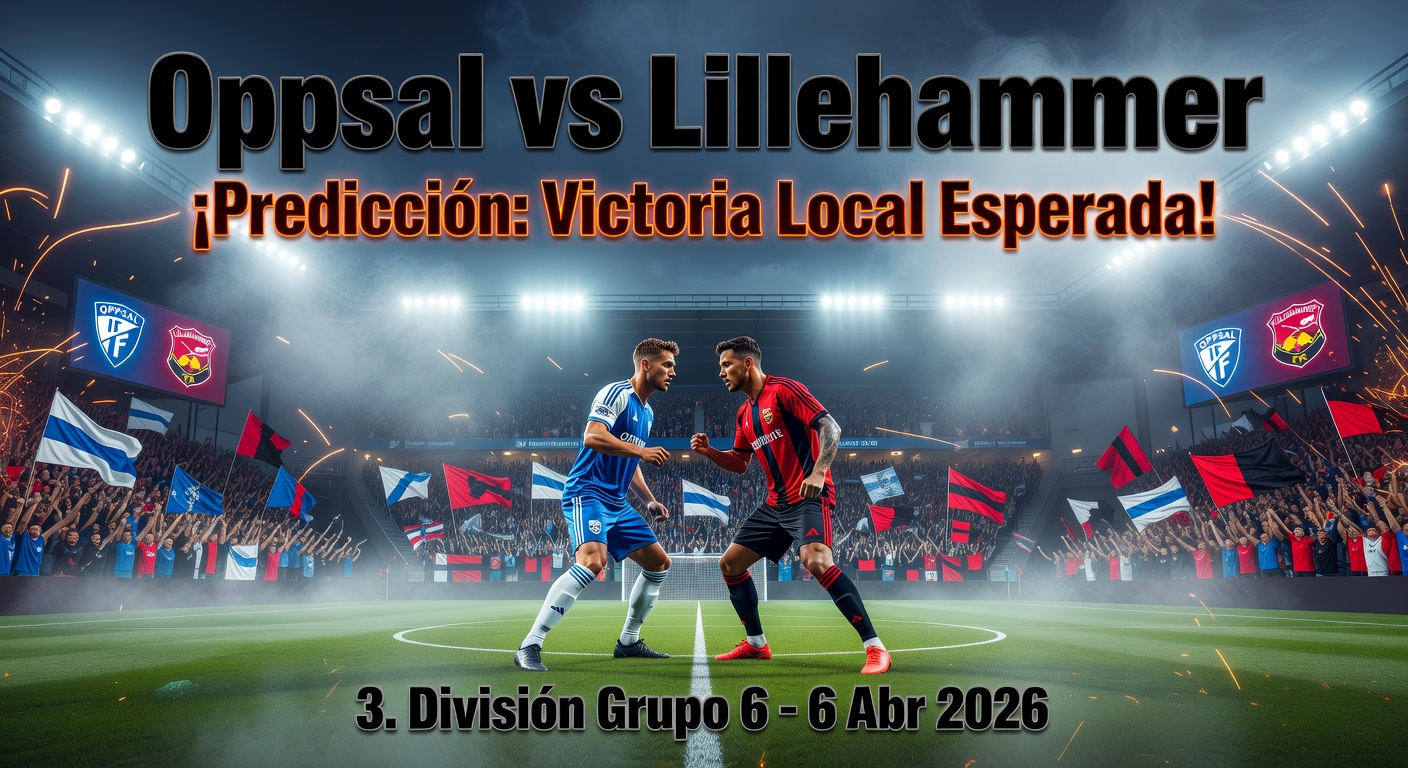 Oppsal vs Lillehammer Pronóstico / Prediction