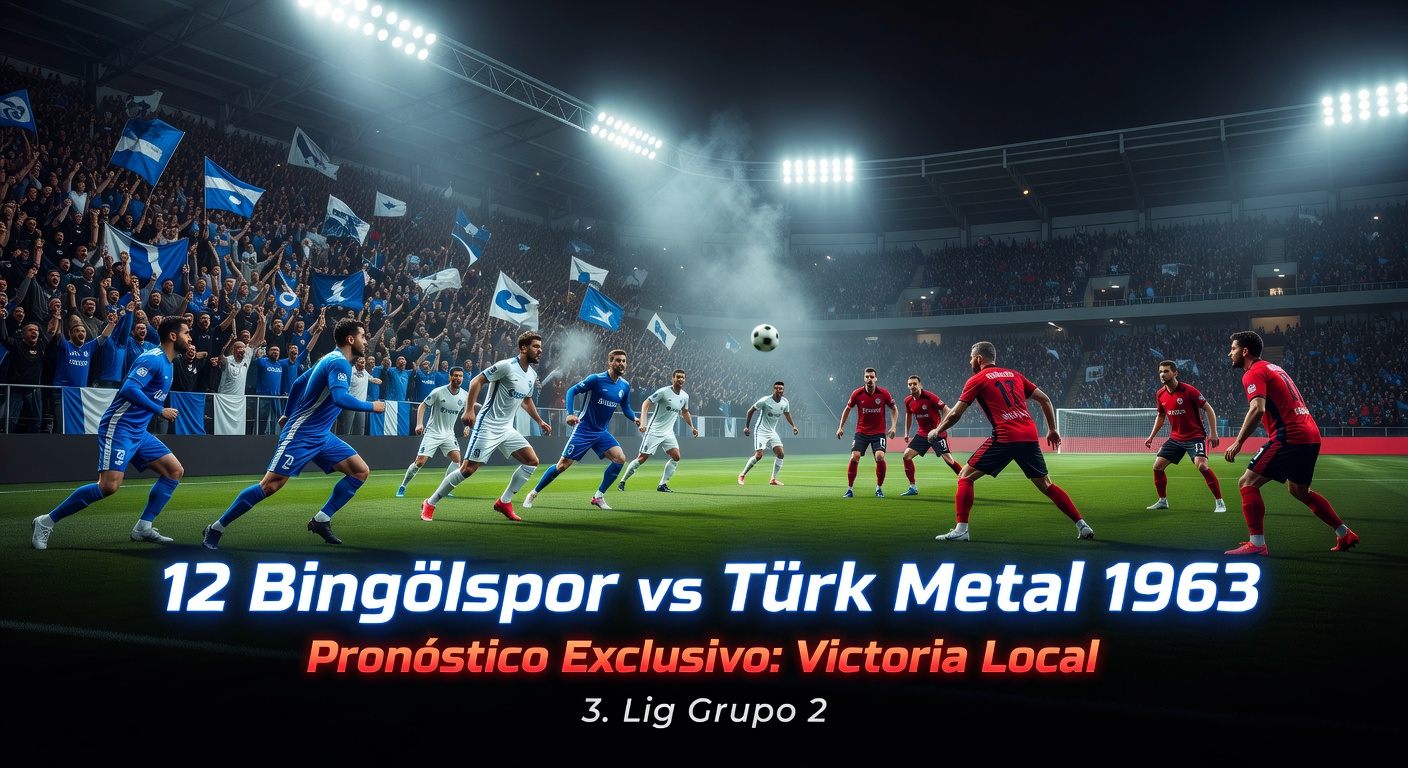 12 Bingölspor vs Türk Metal 1963 Pronóstico / Prediction