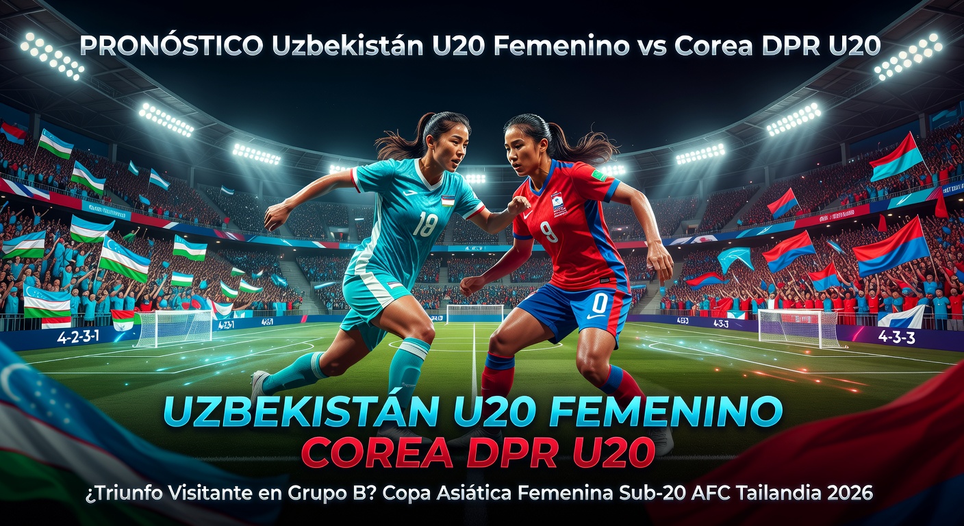 Uzbekistan U20 W vs Korea DPR U20 Pronóstico / Prediction