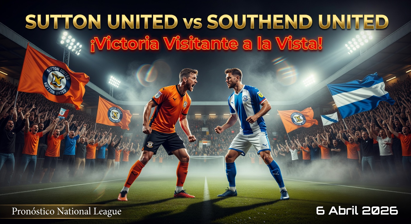 Sutton Utd vs Southend Pronóstico / Prediction