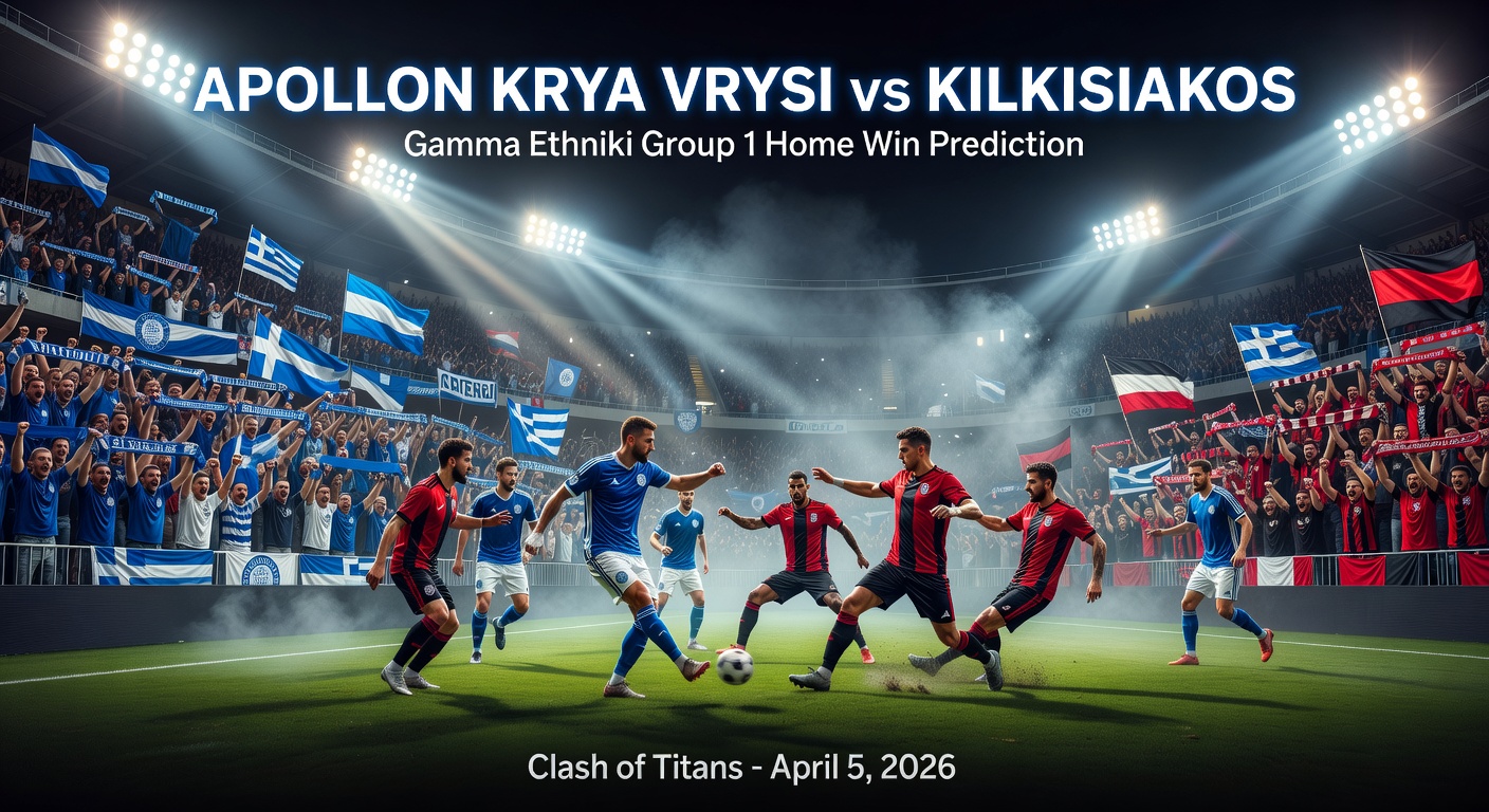 Apollon Krya Vrysi vs Kilkisiakos Pronóstico / Prediction