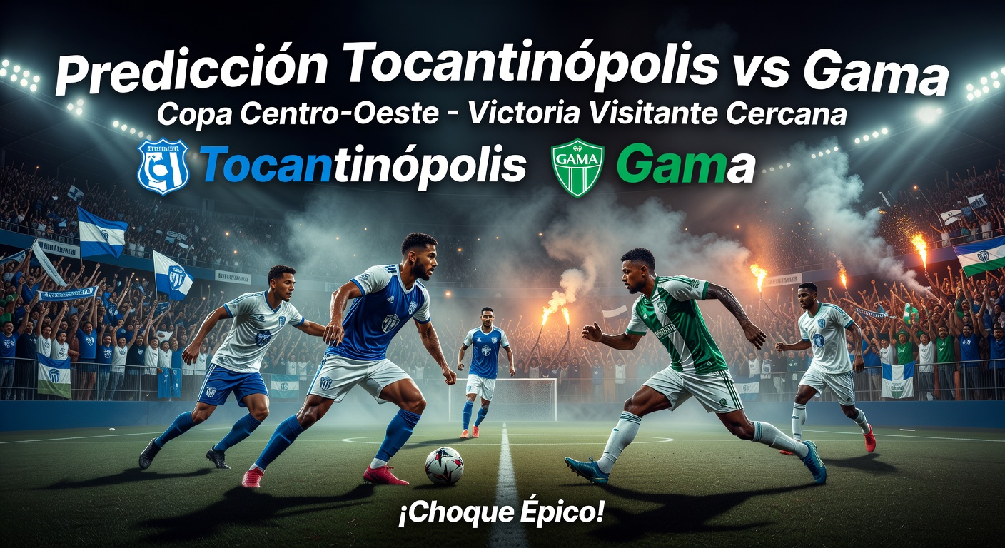 Tocantinópolis vs Gama Pronóstico / Prediction