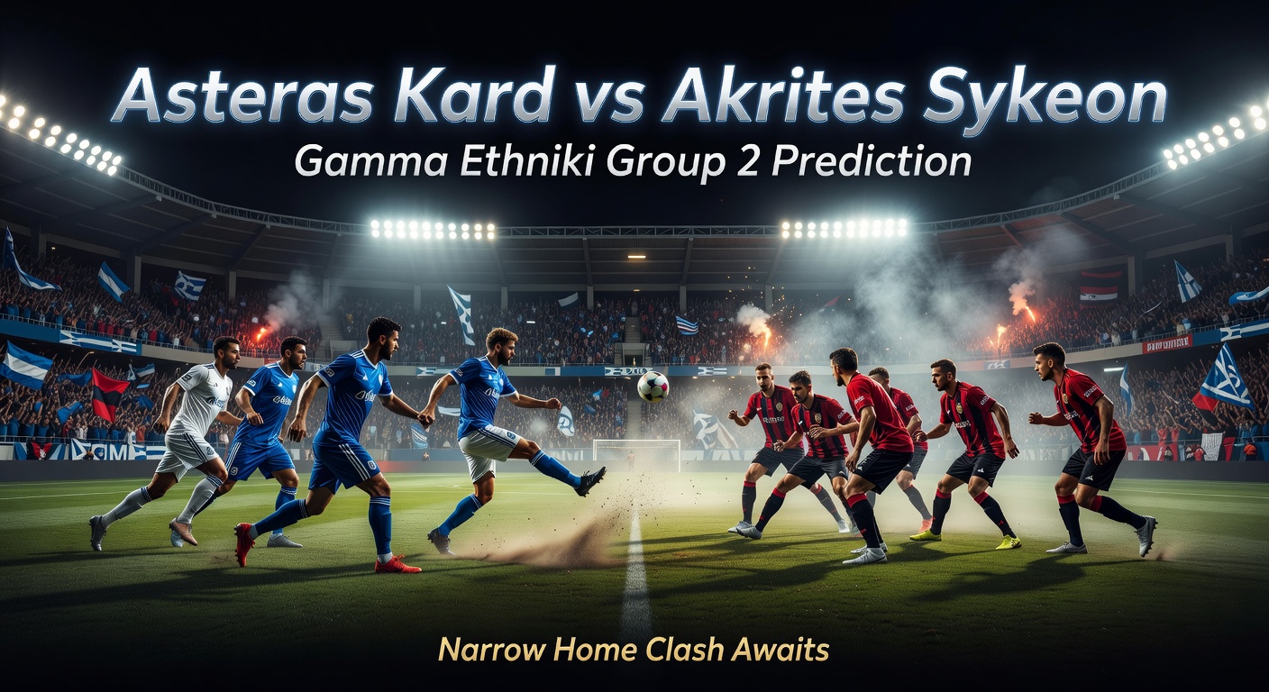 Asteras Kard. vs Akrites Sykeon Pronóstico / Prediction