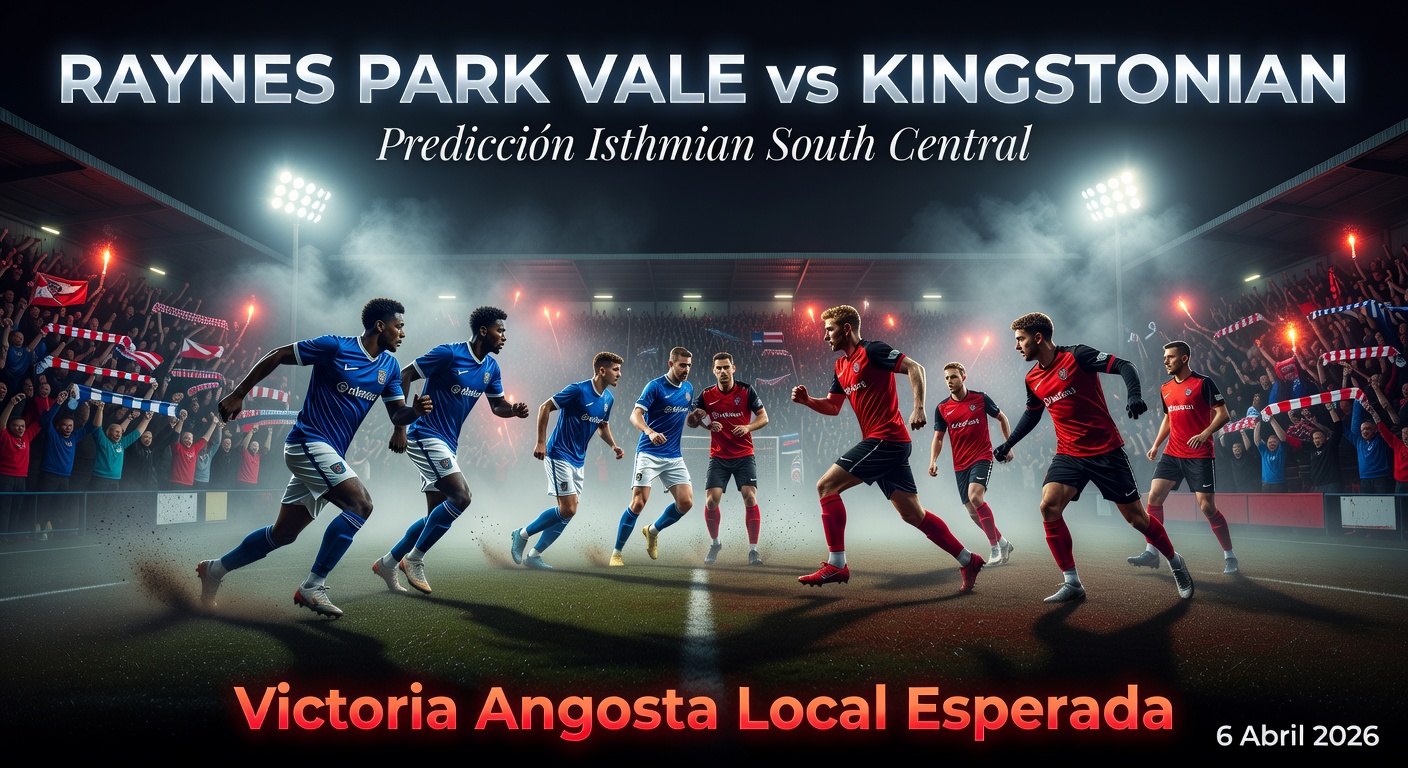 Raynes Park Vale vs Kingstonian Pronóstico / Prediction