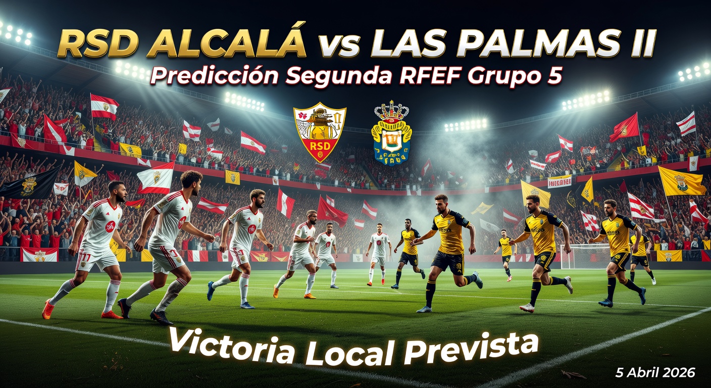 RSD Alcalá vs Las Palmas II Pronóstico / Prediction