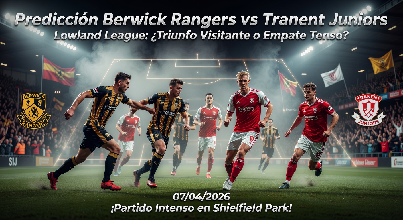 Berwick Rangers vs Tranent Juniors Pronóstico / Prediction