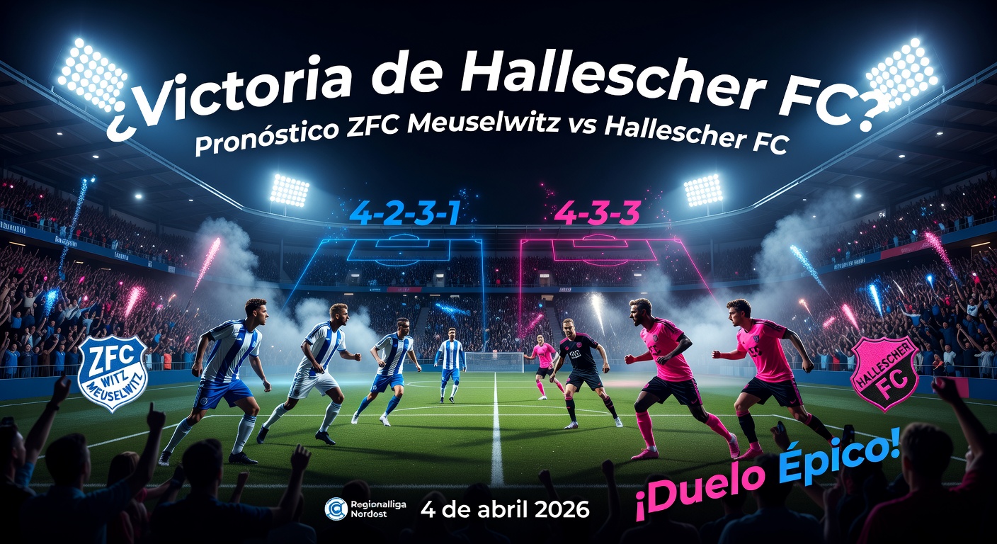 ZFC Meuselwitz vs Hallescher FC Pronóstico / Prediction