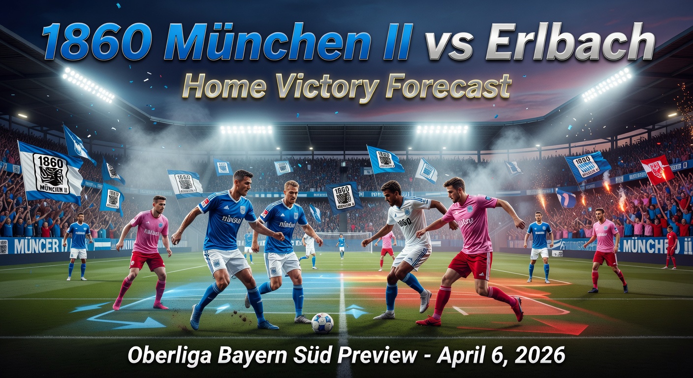 1860 München II vs Erlbach Pronóstico / Prediction