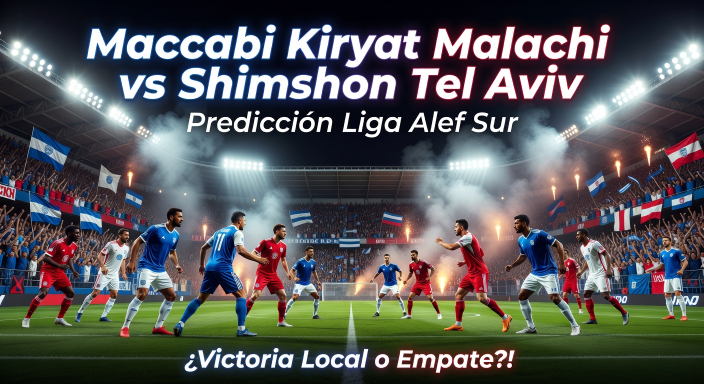 Maccabi Kiryat Malachi vs Shimshon Tel Aviv Pronóstico / Prediction