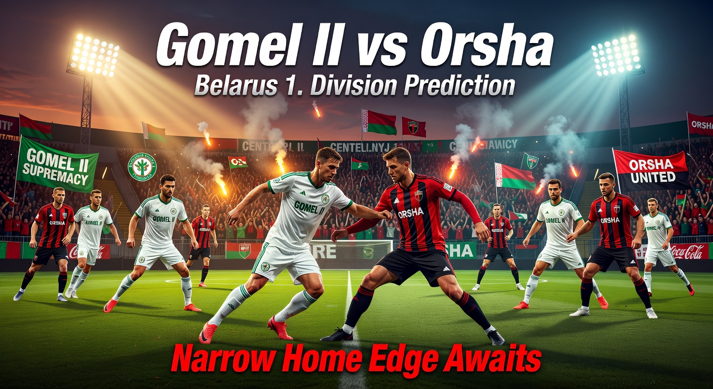 Gomel II vs Orsha Pronóstico / Prediction