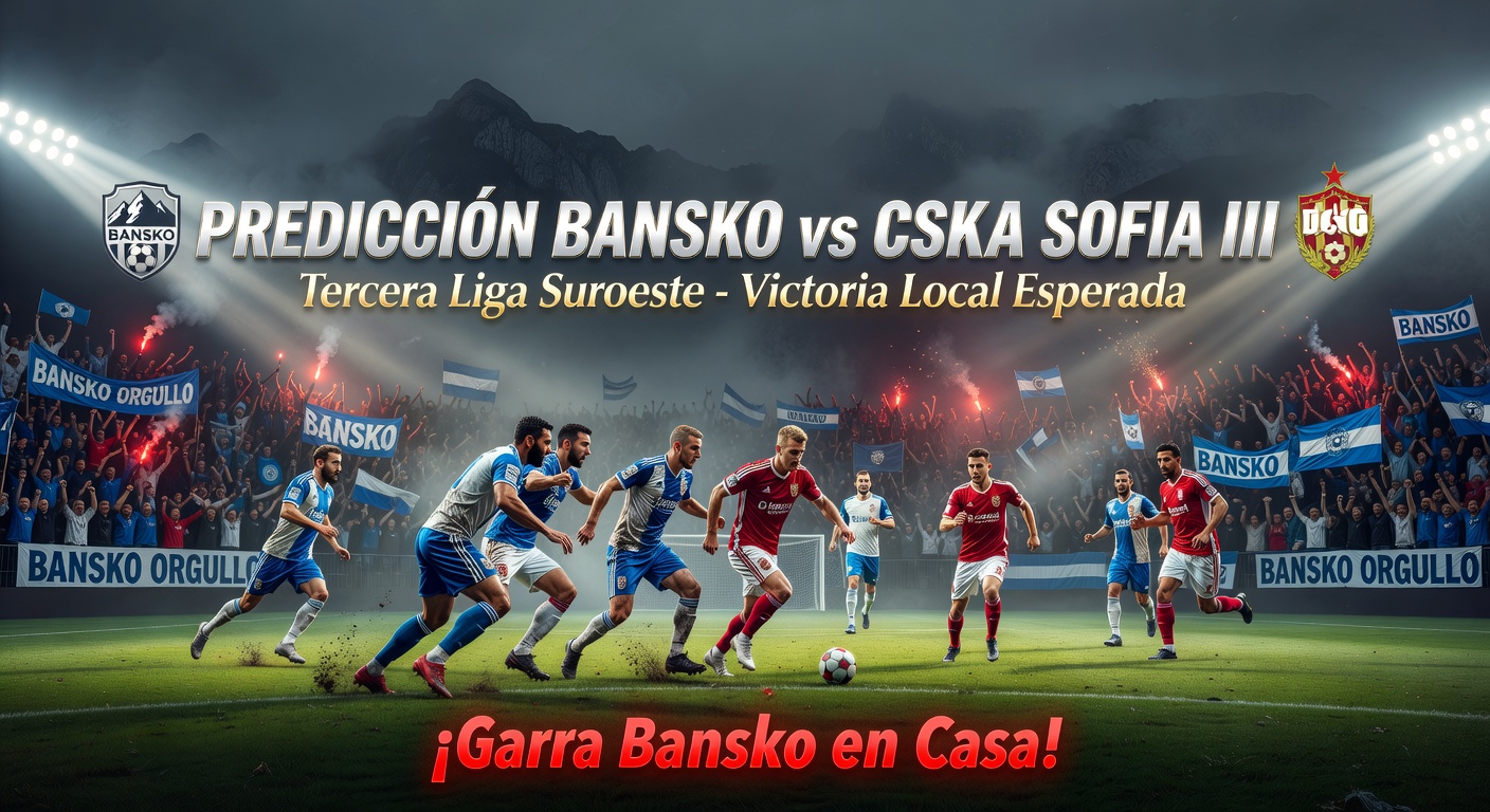 Bansko vs CSKA Sofia III Pronóstico / Prediction