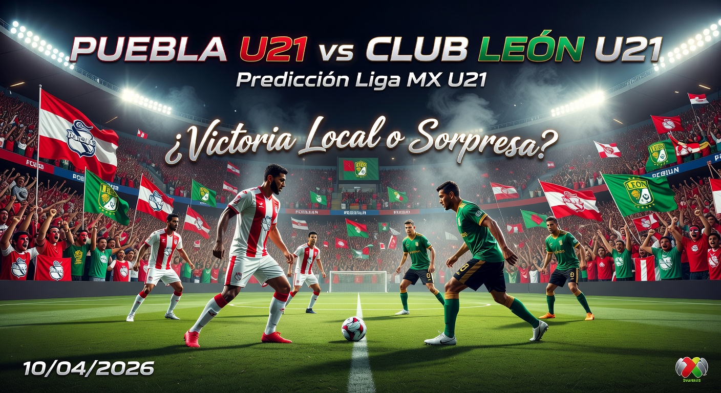 Puebla U21 vs Club Leon U21 Pronóstico / Prediction