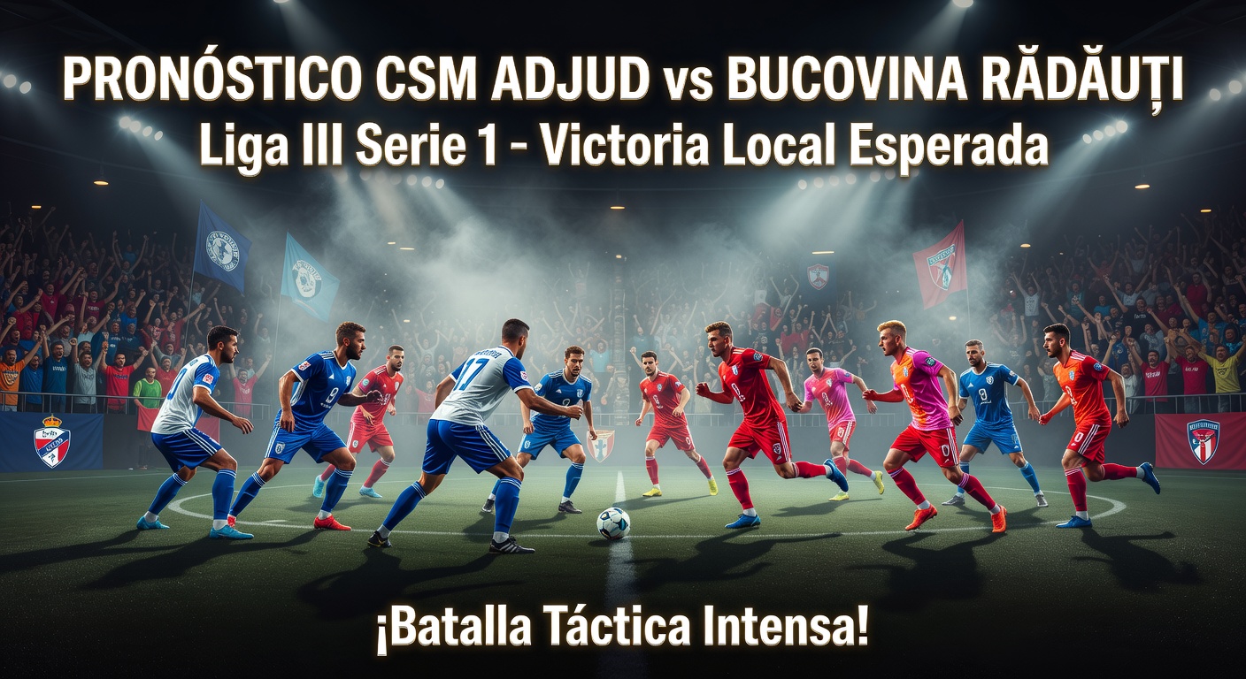 CSM Adjud vs Bucovina Rădăuţi Pronóstico / Prediction
