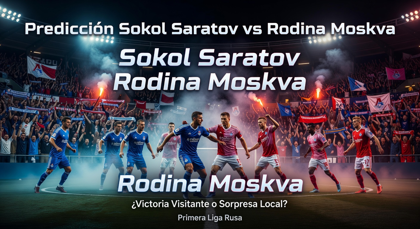 FK Sokol Saratov vs Rodina Moskva Pronóstico / Prediction