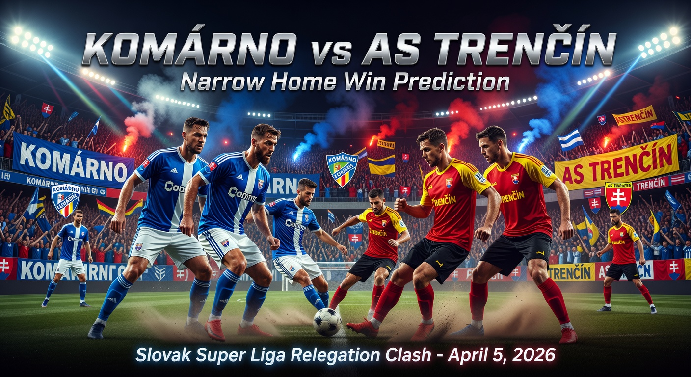 Komárno vs AS Trencin Pronóstico / Prediction