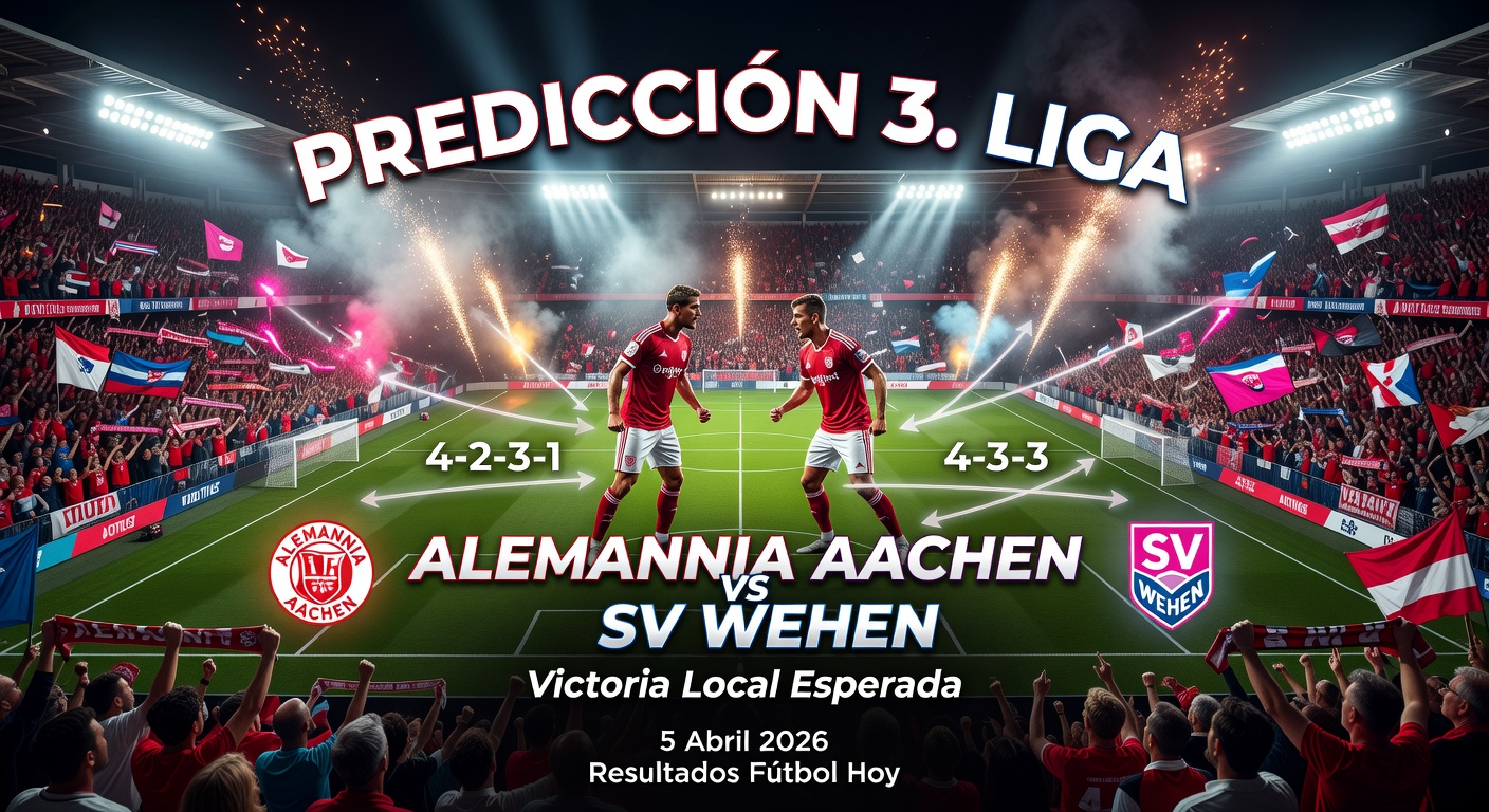Alemannia Aachen vs SV Wehen Pronóstico / Prediction