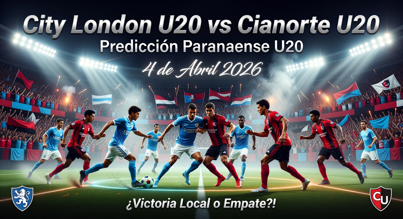 City London U20 vs Cianorte U20 Pronóstico / Prediction