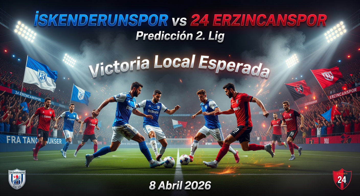 İskenderunspor vs 24 Erzincanspor Pronóstico / Prediction