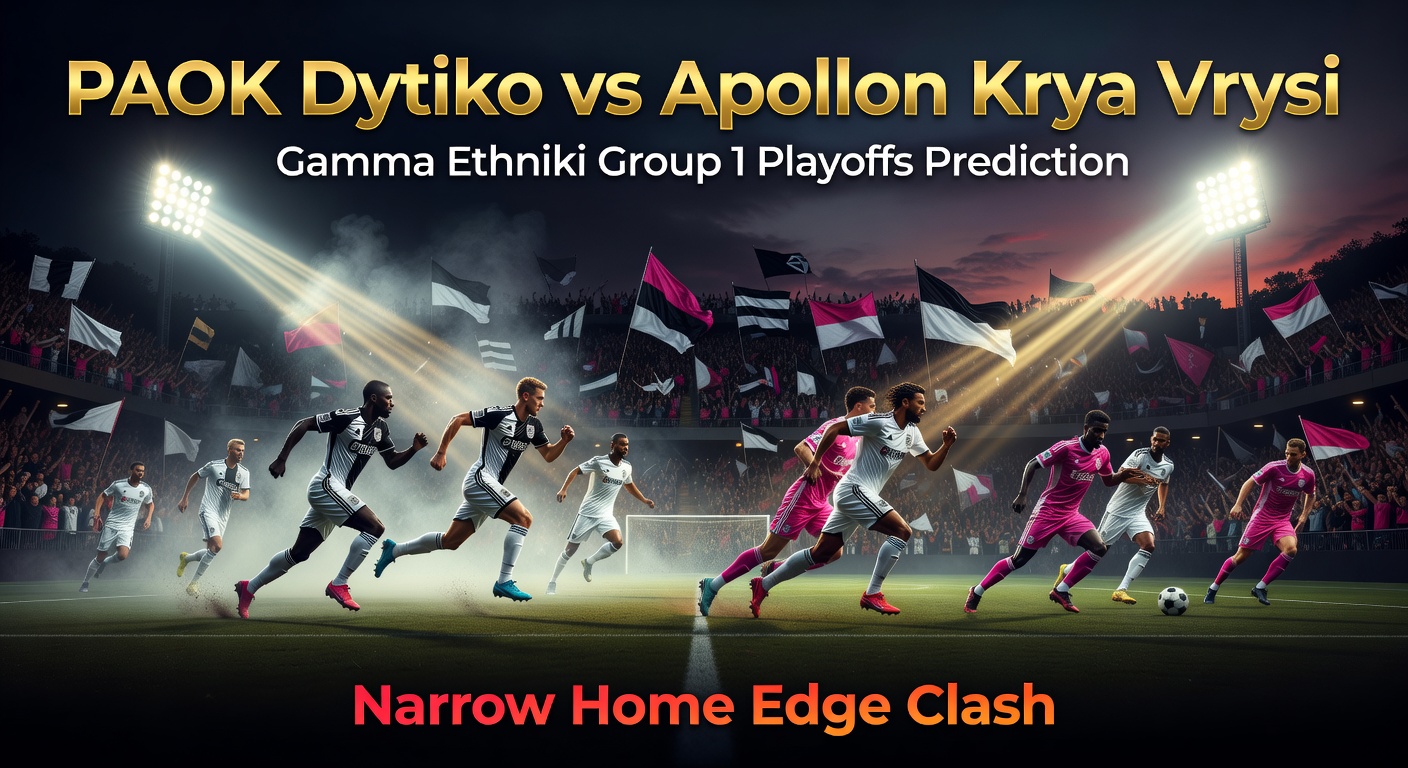 PAOK Dytiko vs Apollon Krya Vrysi Pronóstico / Prediction