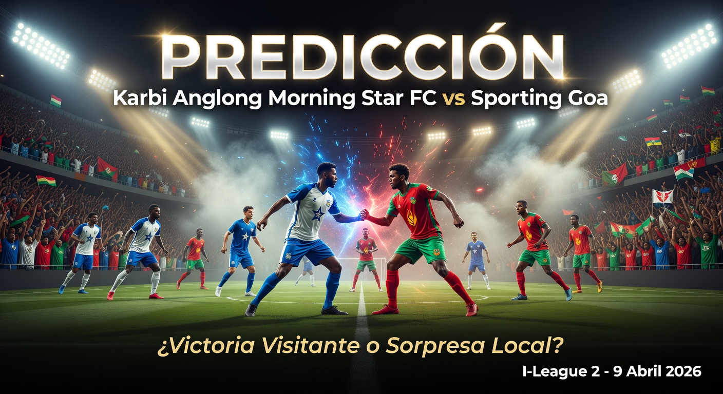 Karbi Anglong Morning Star FC vs Sporting Goa Pronóstico / Prediction