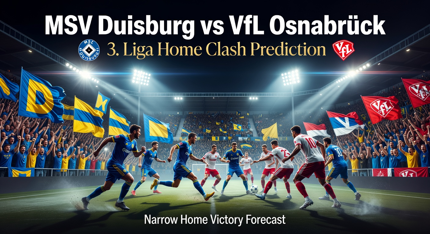 MSV Duisburg vs VfL Osnabrück Pronóstico / Prediction