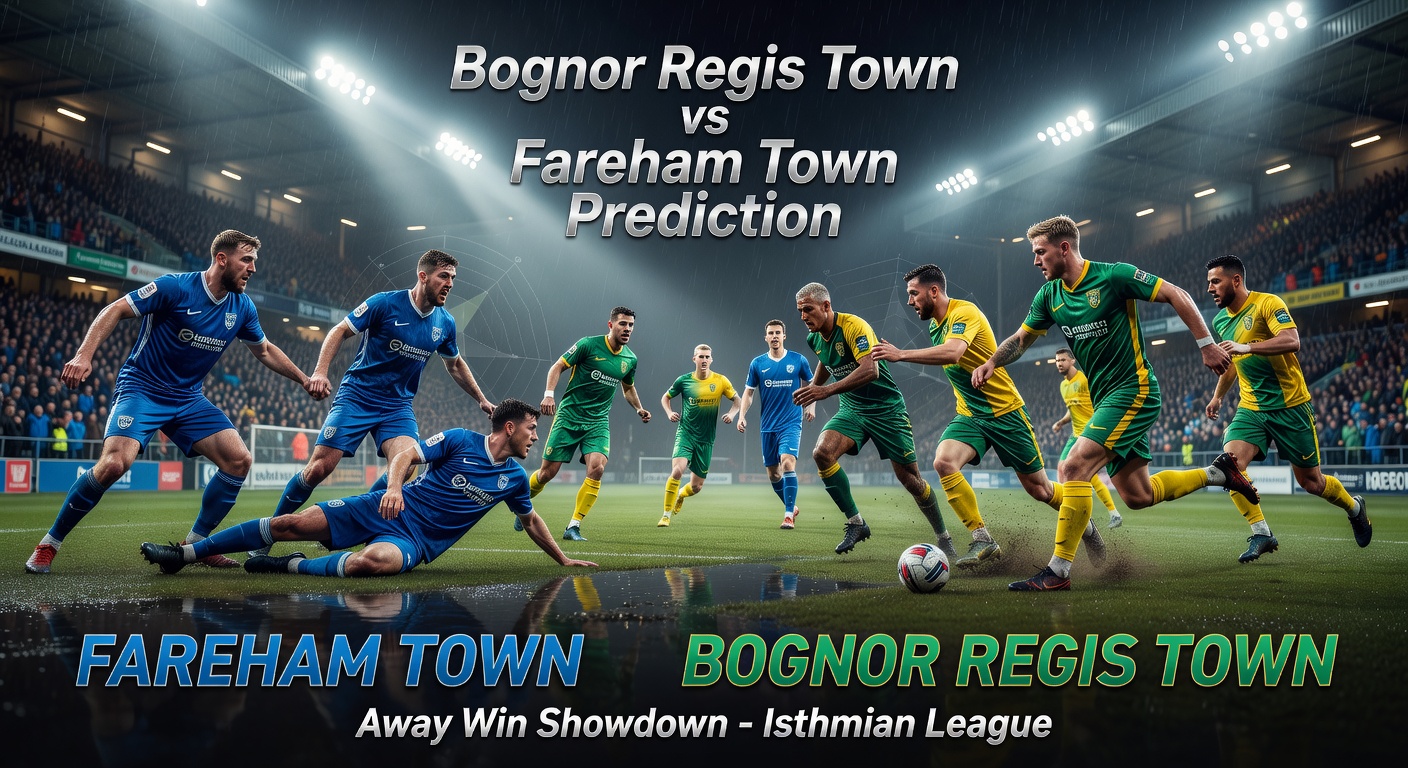 Fareham Town vs Bognor Regis Town Pronóstico / Prediction