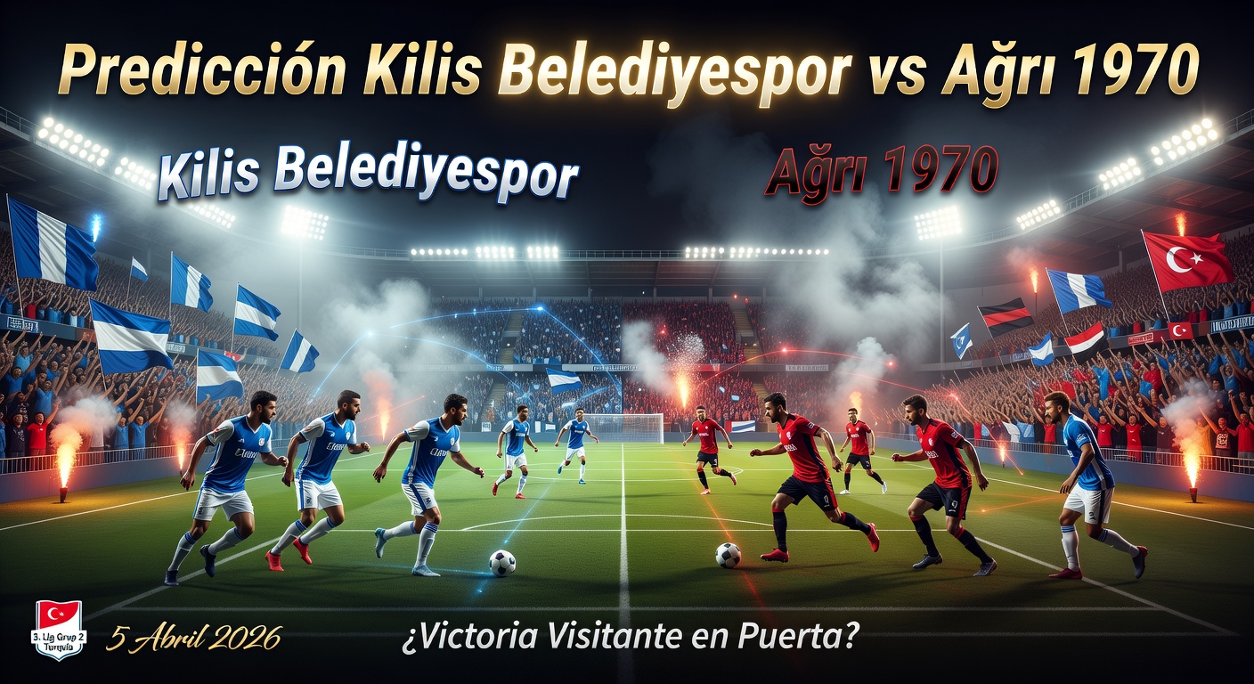Kilis Belediyespor vs Ağrı 1970 Pronóstico / Prediction