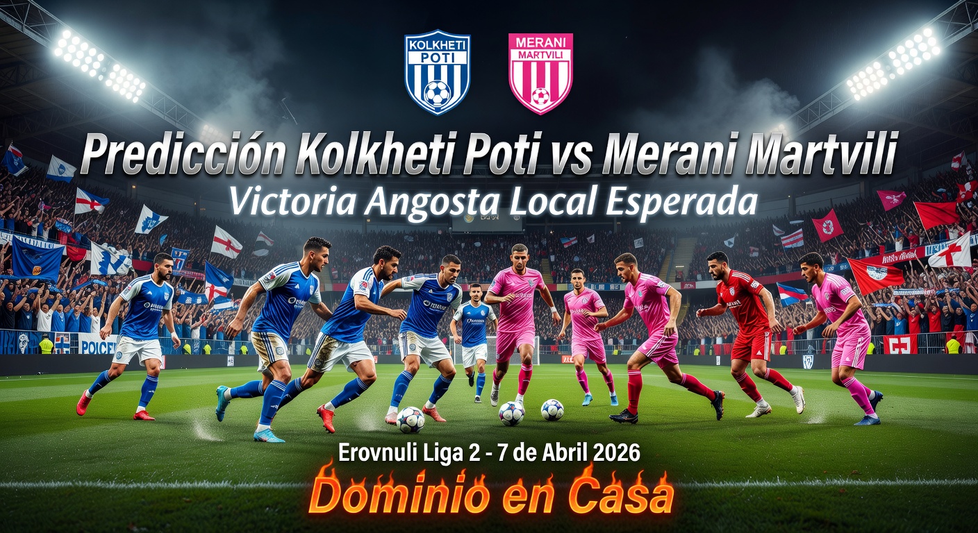Kolkheti Poti vs Merani Martvili Pronóstico / Prediction