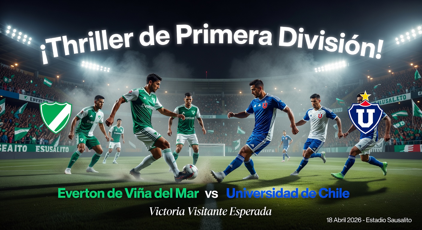 Everton de Vina vs Universidad de Chile Pronóstico / Prediction