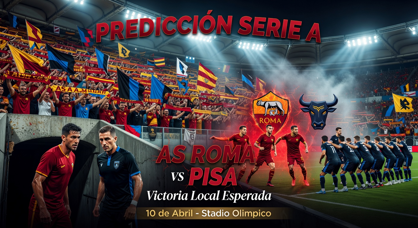 AS Roma vs Pisa Pronóstico / Prediction