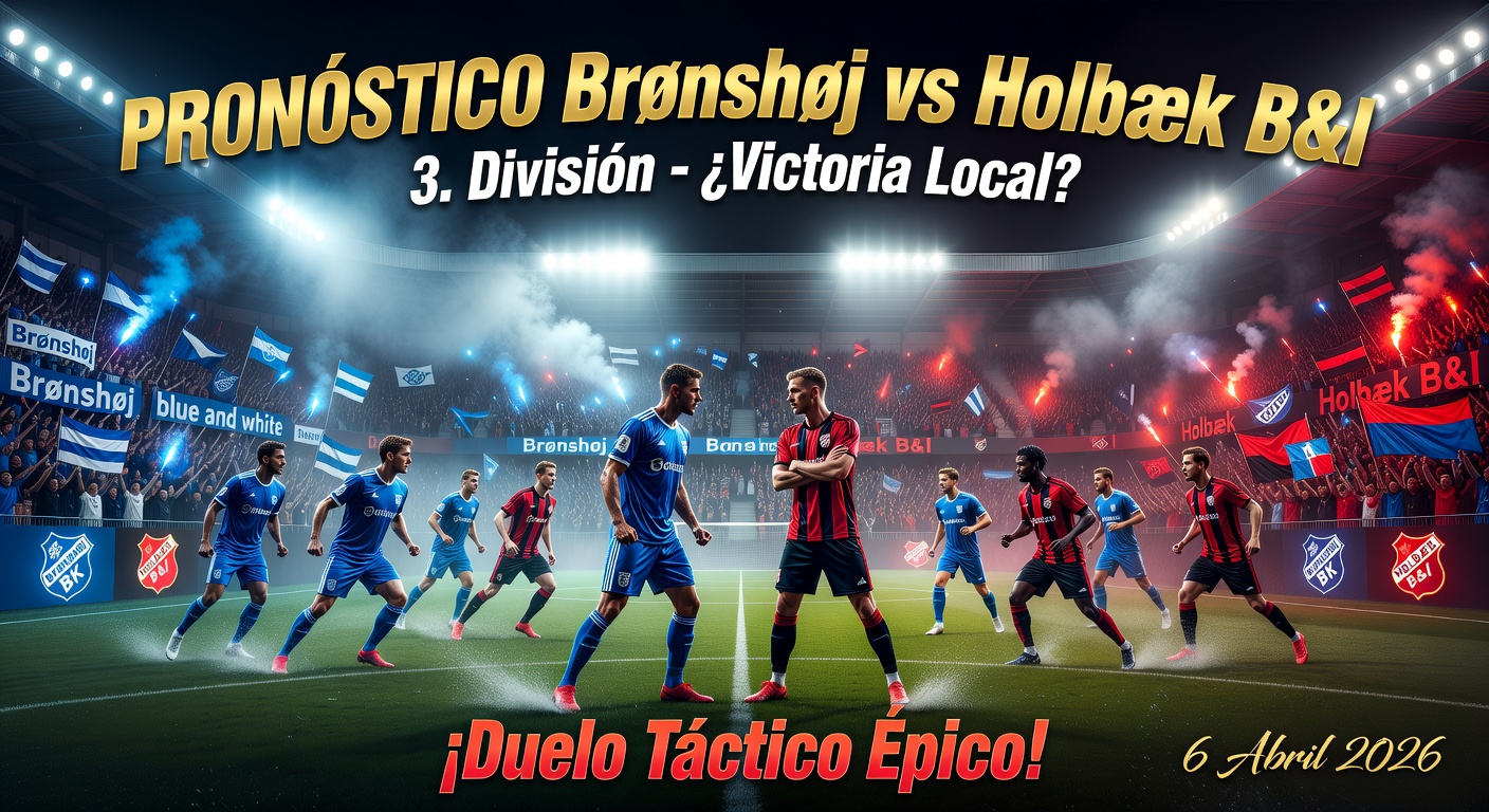 Brønshøj vs Holbæk B&I Pronóstico / Prediction