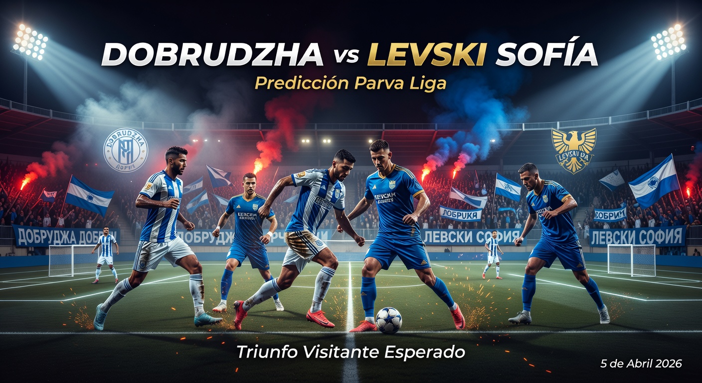 Dobrudzha vs Levski Sofia Pronóstico / Prediction