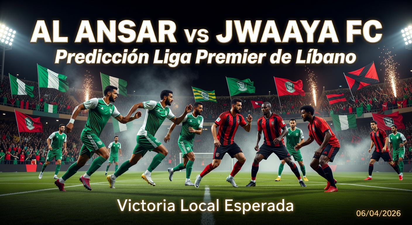 Al Ansar vs Jwaaya FC Pronóstico / Prediction