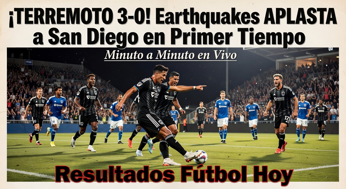San Jose Earthquakes 3-0 San Diego (ongoing, Marca, 5 minutes ago)