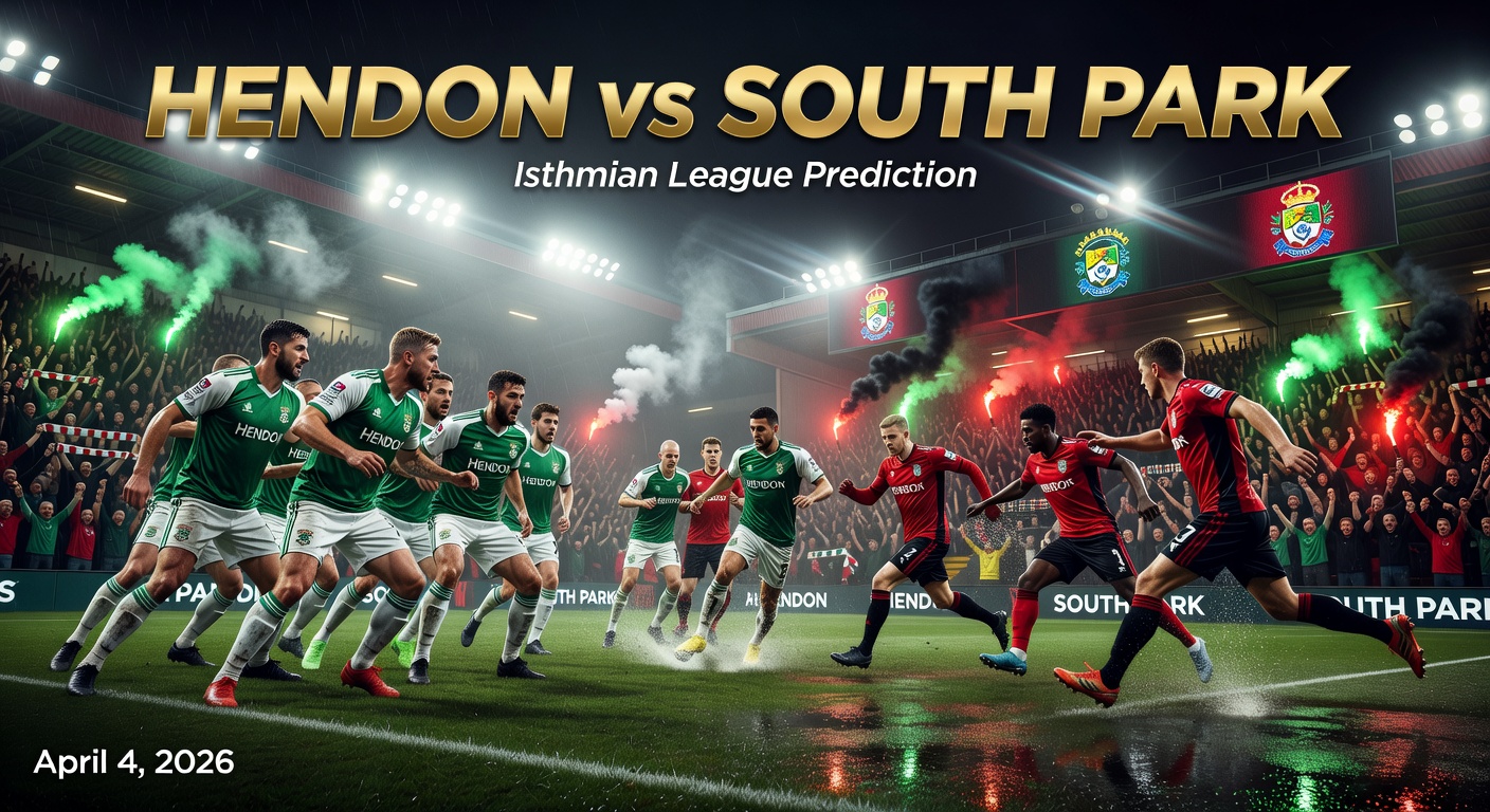 Hendon vs South Park Pronóstico / Prediction