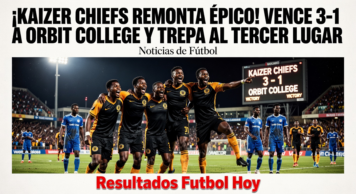 Kaizer Chiefs 3-1 Orbit College in South African PSL (BBC Sport)