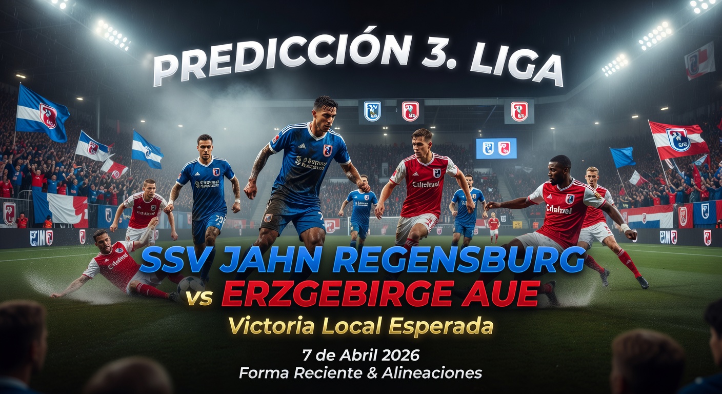 SSV Jahn Regensburg vs Erzgebirge Aue Pronóstico / Prediction