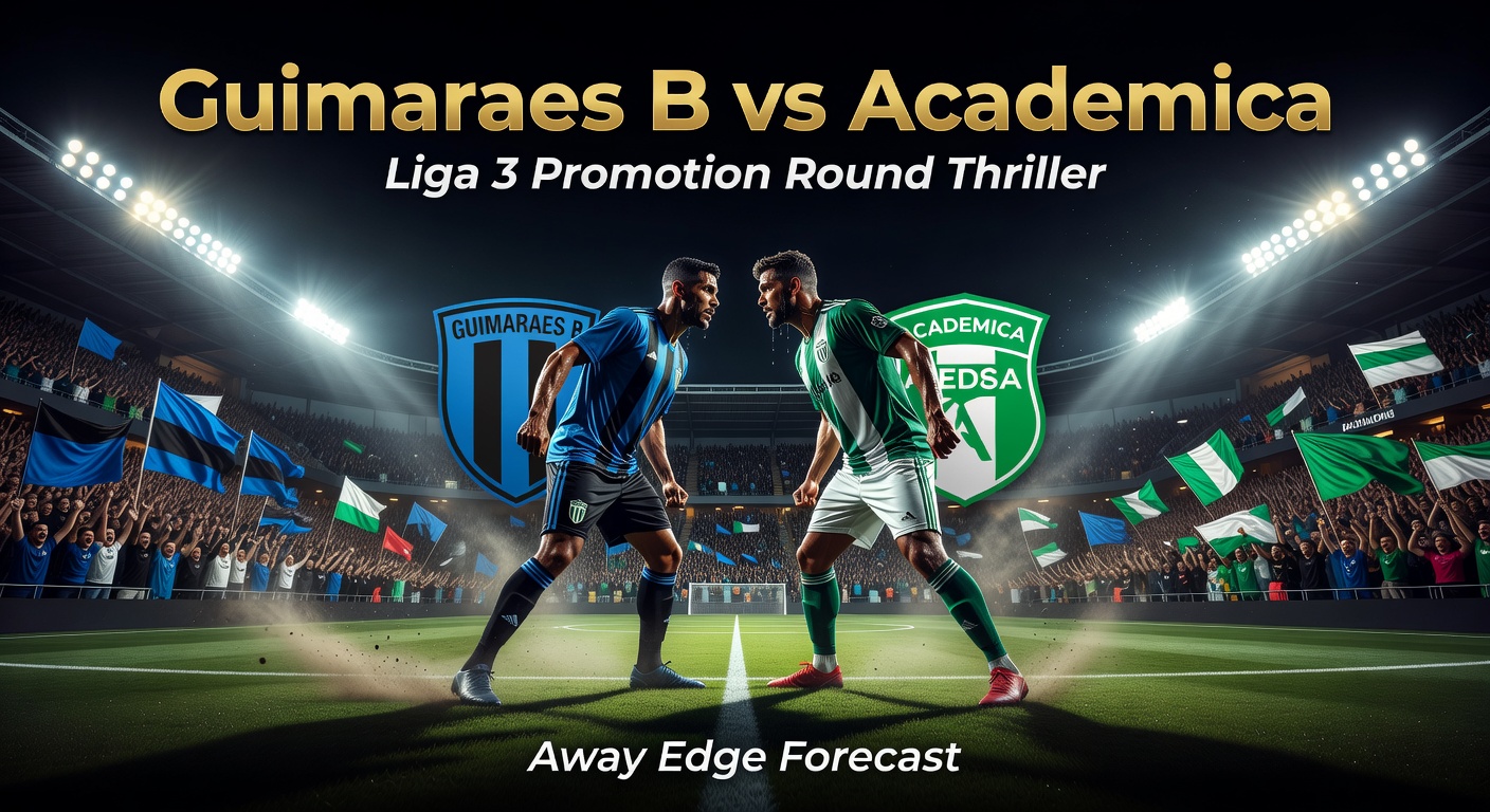 Guimaraes B vs Academica Pronóstico / Prediction