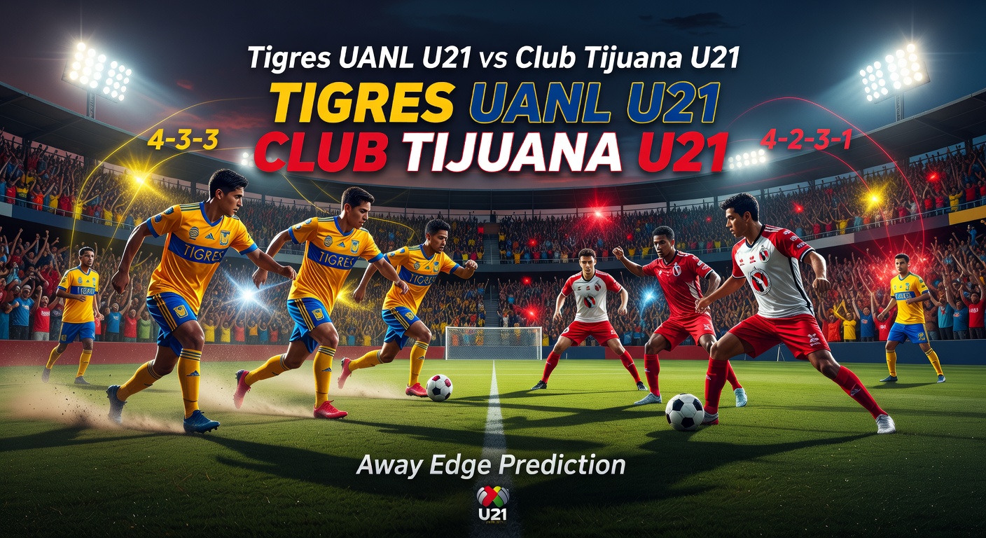Club Tijuana U21 vs Tigres UANL U21 Pronóstico / Prediction