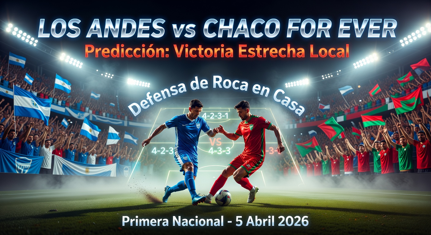Los Andes vs Chaco For Ever Pronóstico / Prediction